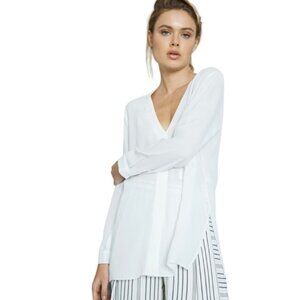 Topshop Side Split Oversized Shirt